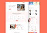 design a responsive wordpress landing page with elementor